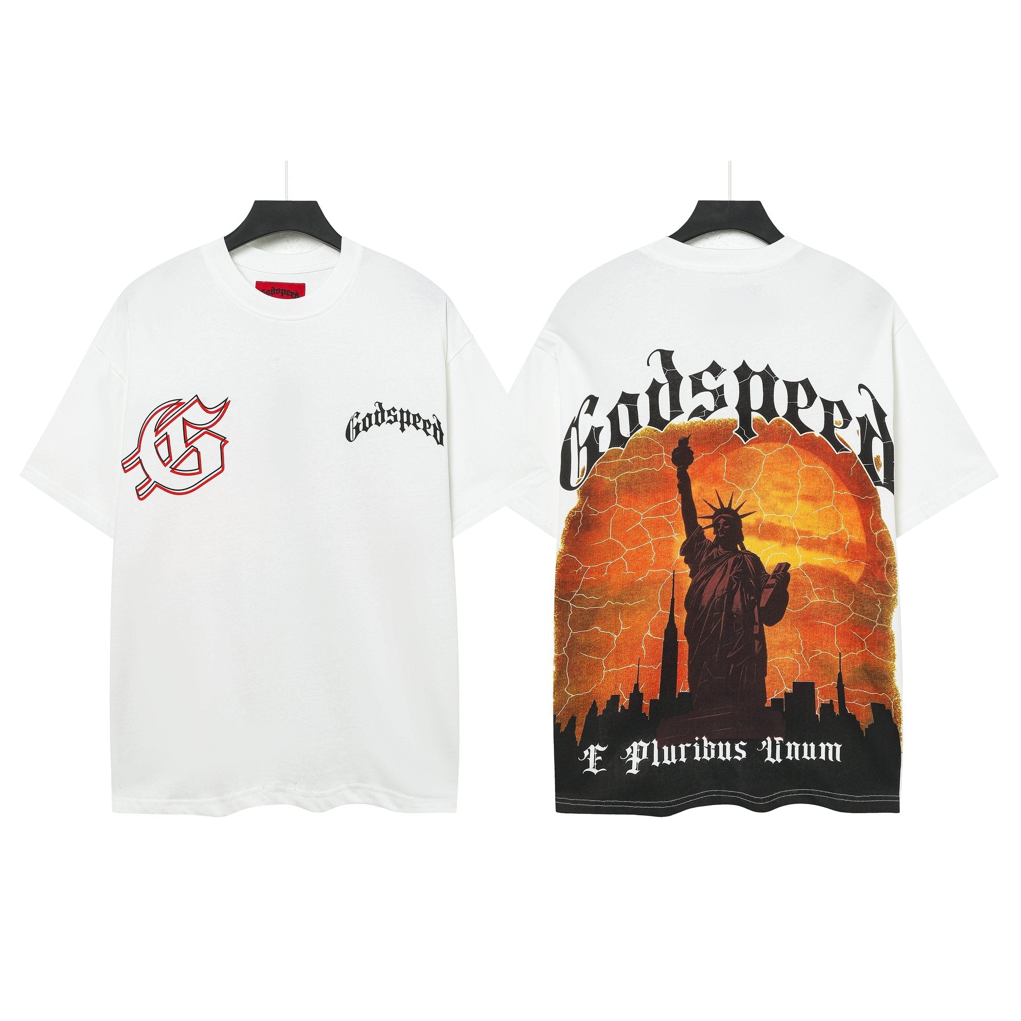 Godspeed E Pluribus Unum Graphic T-Shirt — hero