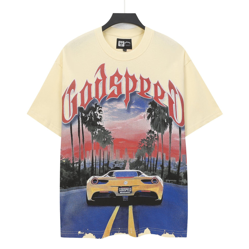 Godspeed E Pluribus Unum Car Graphic T-Shirt — hero