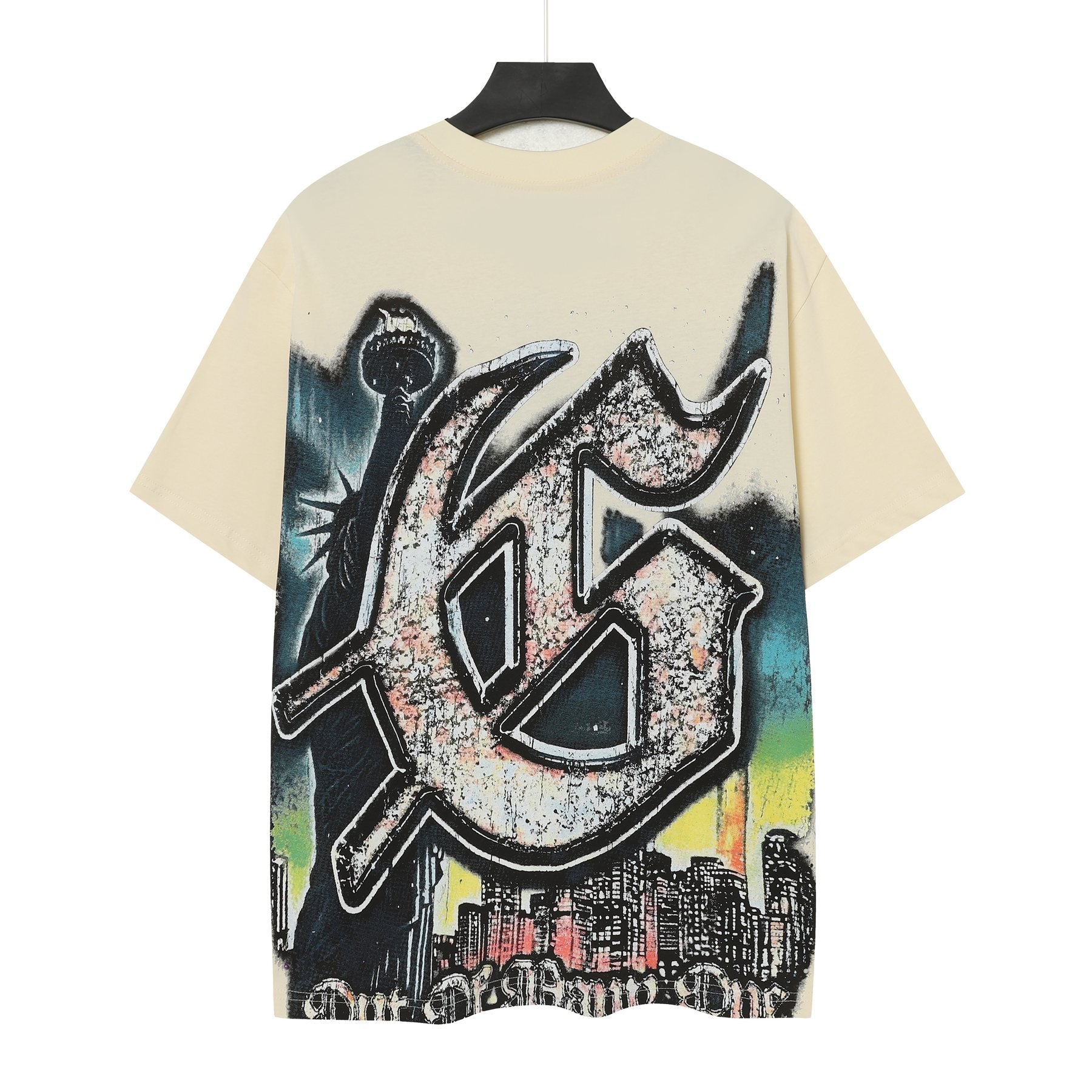 Godspeed Skull City Back Graphic T-Shirt — back