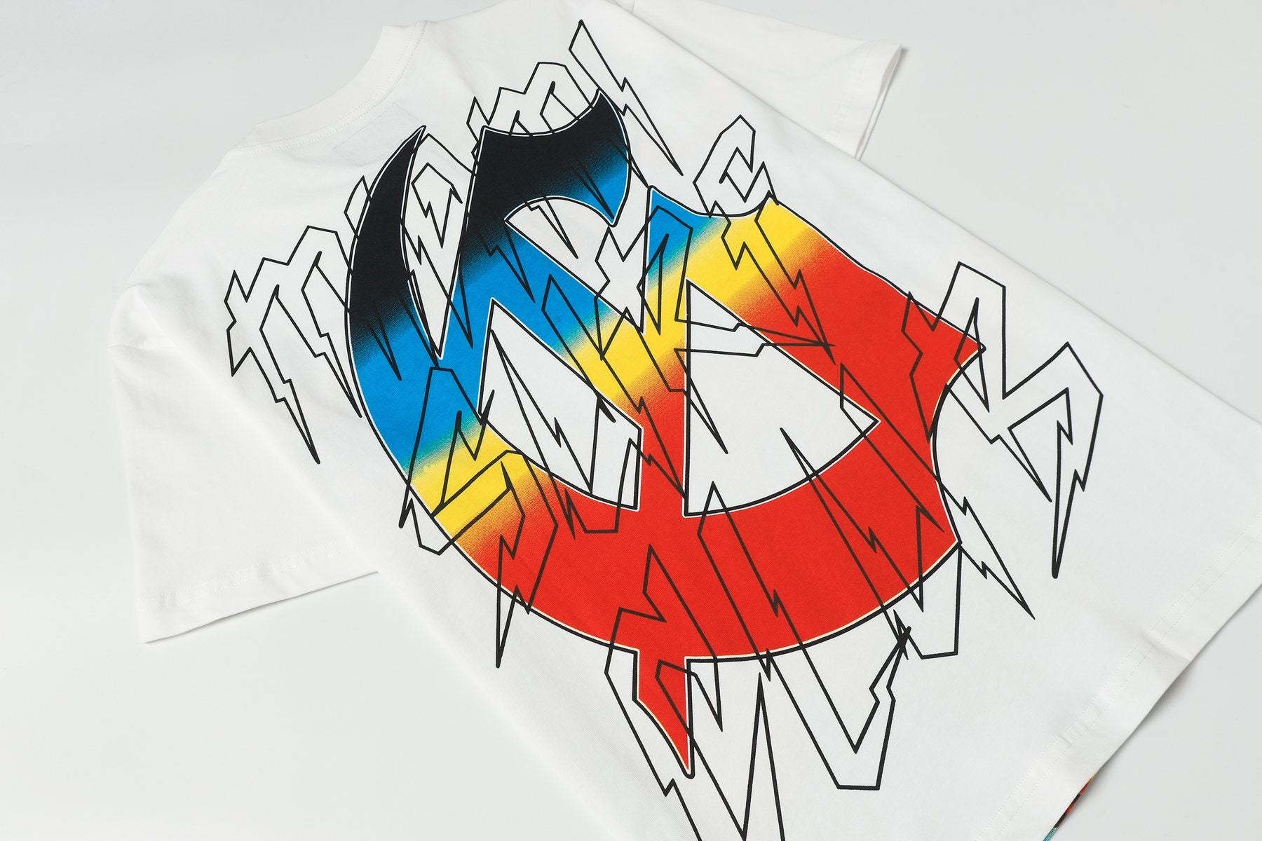 Godspeed Skeleton Surfer Graphic Short-Sleeve T-Shirt — detail
