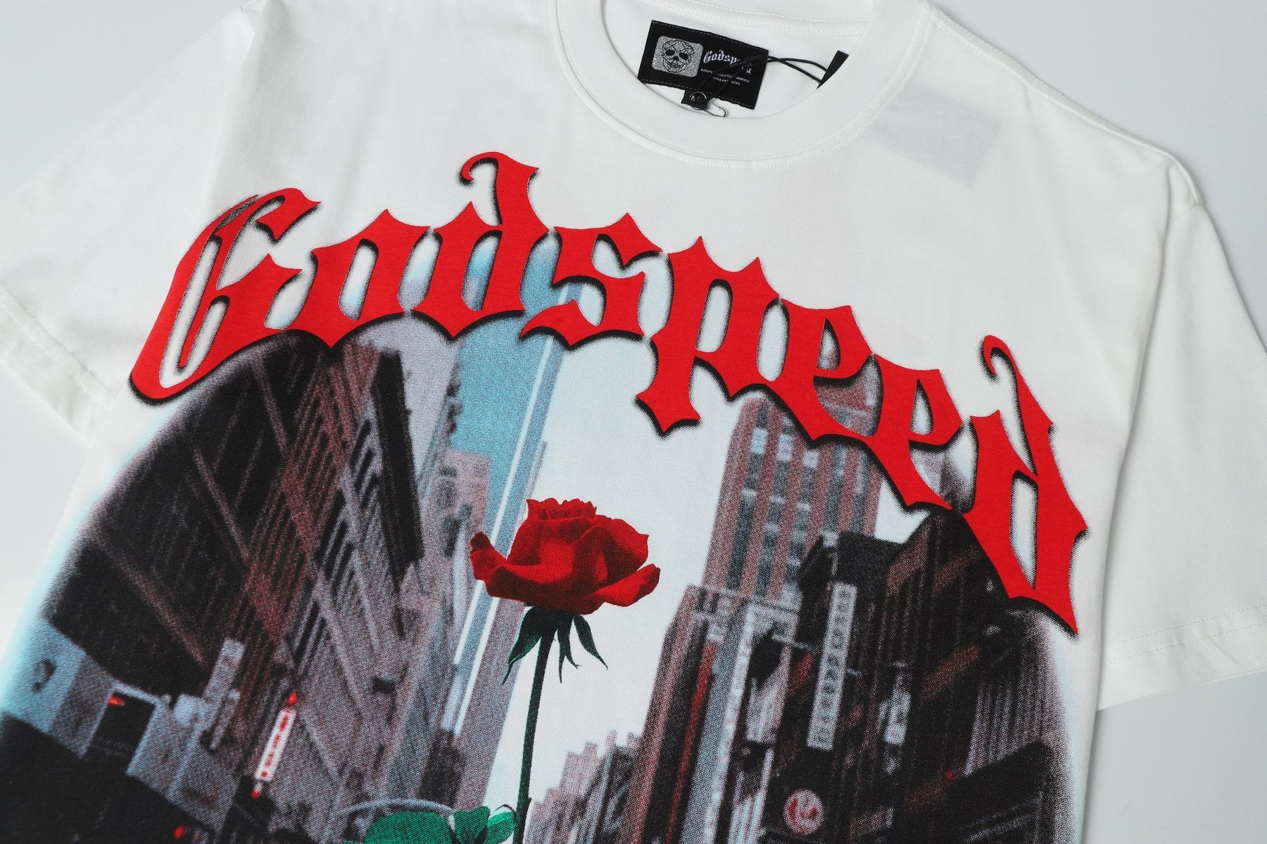 Godspeed Rock Graphic Short-Sleeve T-Shirt — detail