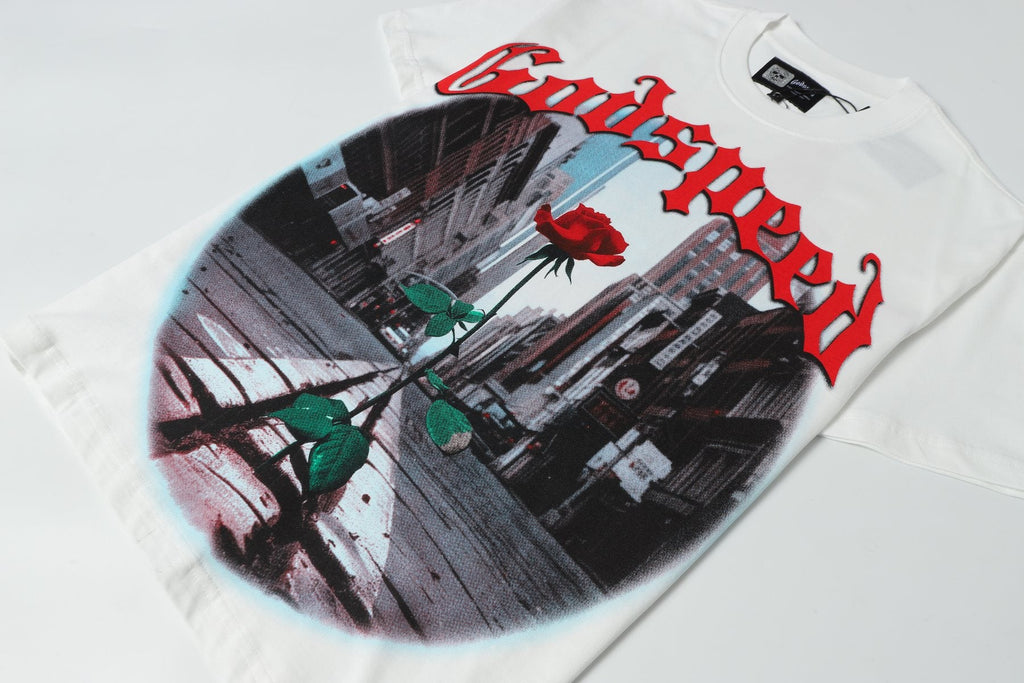 Godspeed Rock Graphic Short-Sleeve T-Shirt — detail