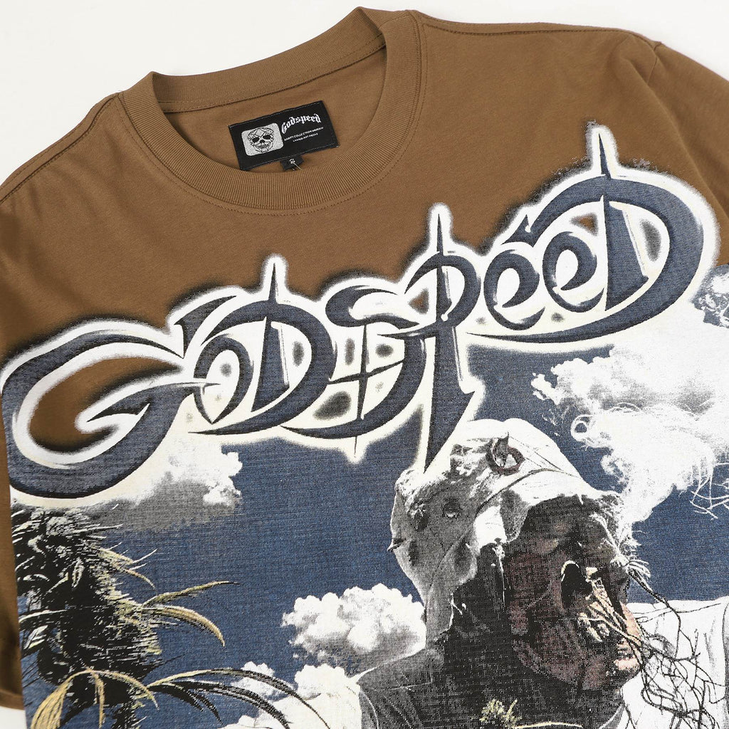 Godspeed Legalized Graphic Short-Sleeve T-Shirt — detail