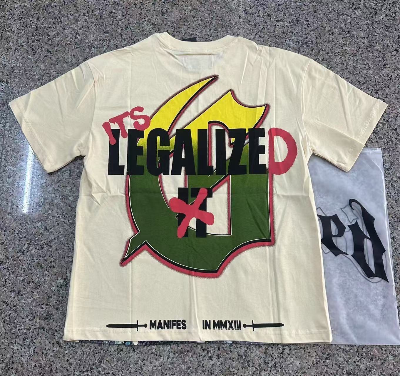 Godspeed Legalized Graphic Short-Sleeve T-Shirt — back