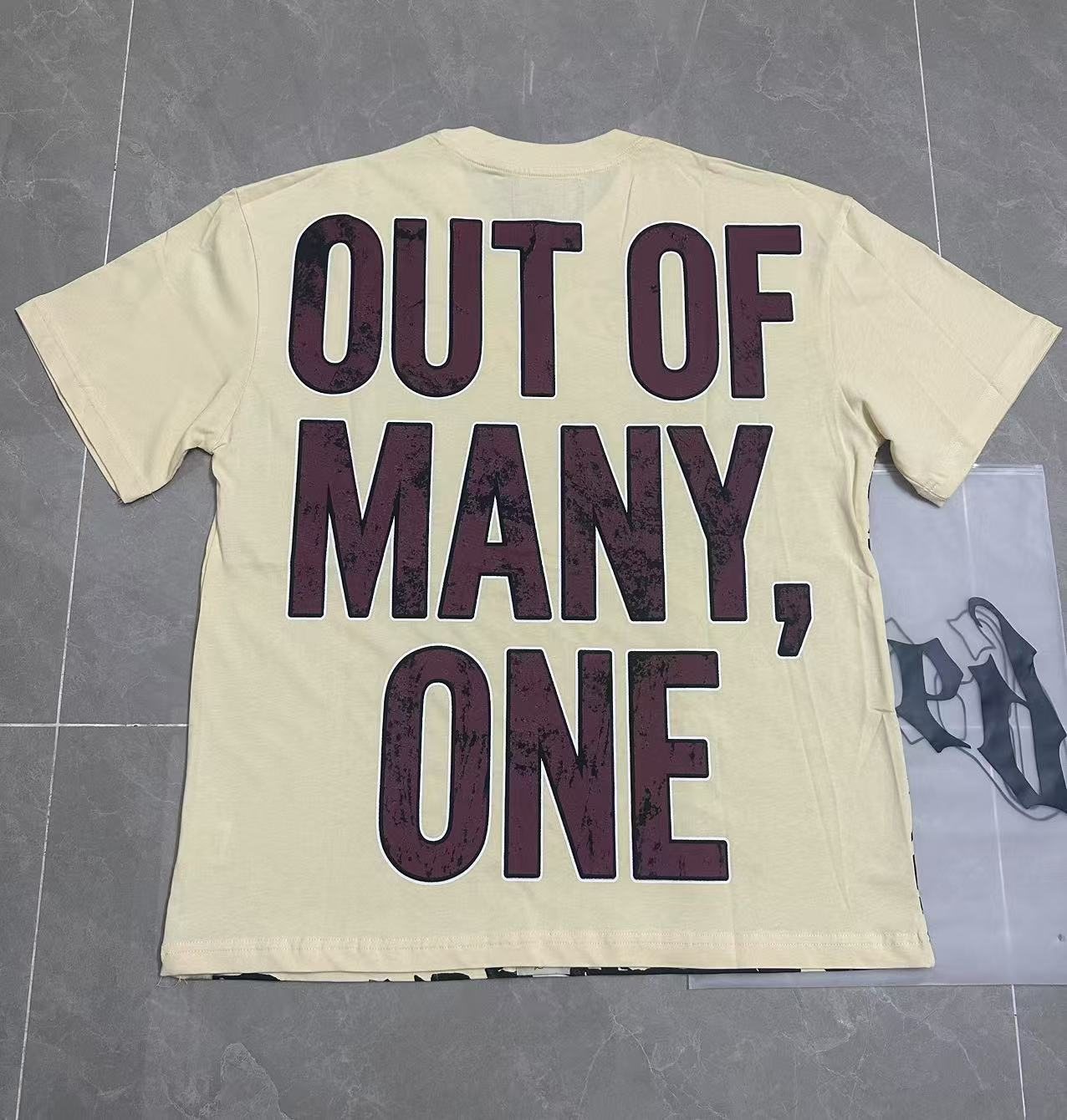 Godspeed Out of Many, One Short-Sleeve Graphic T-Shirt — back