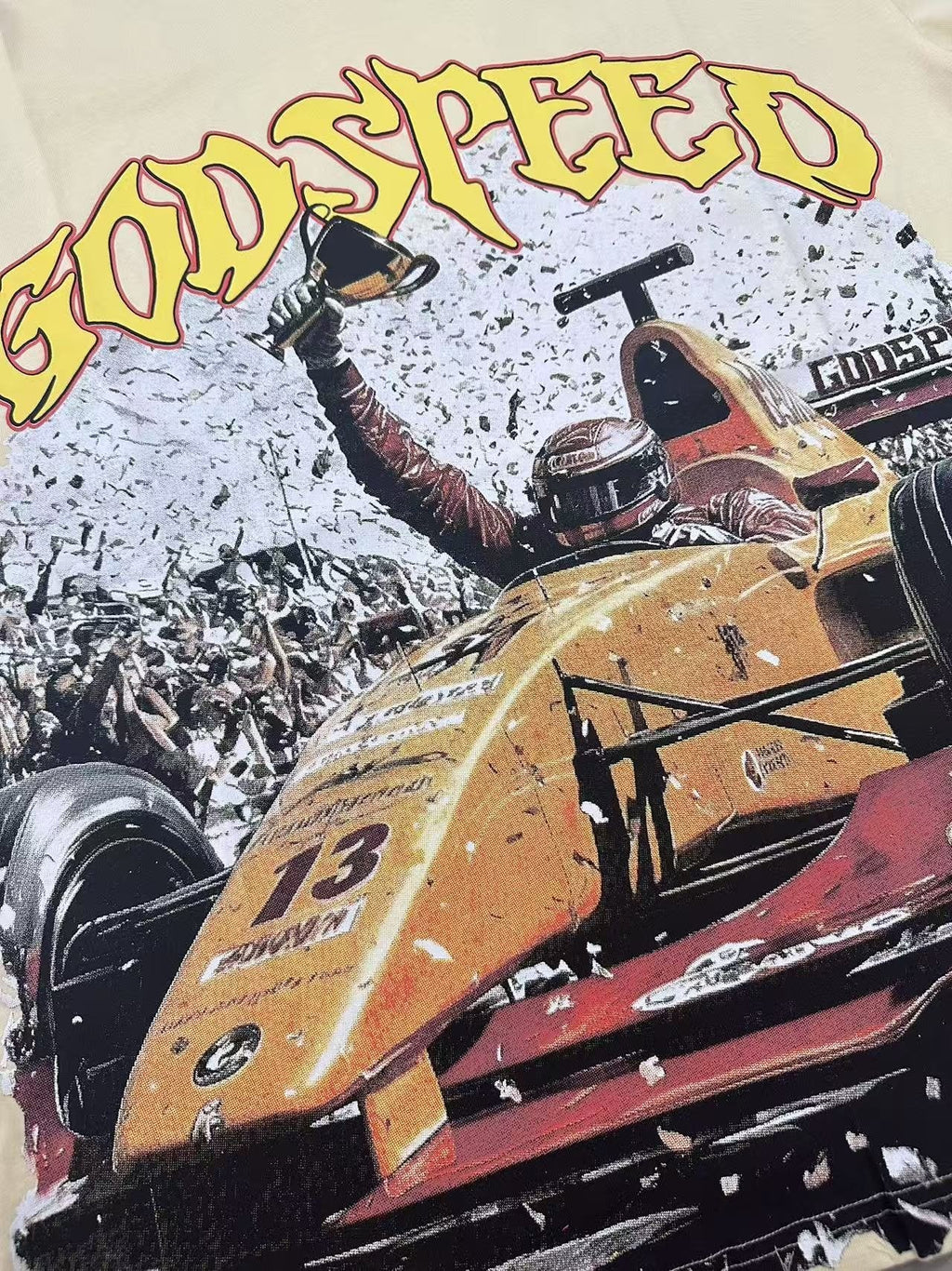 Godspeed Racing Graphic T-Shirt — detail