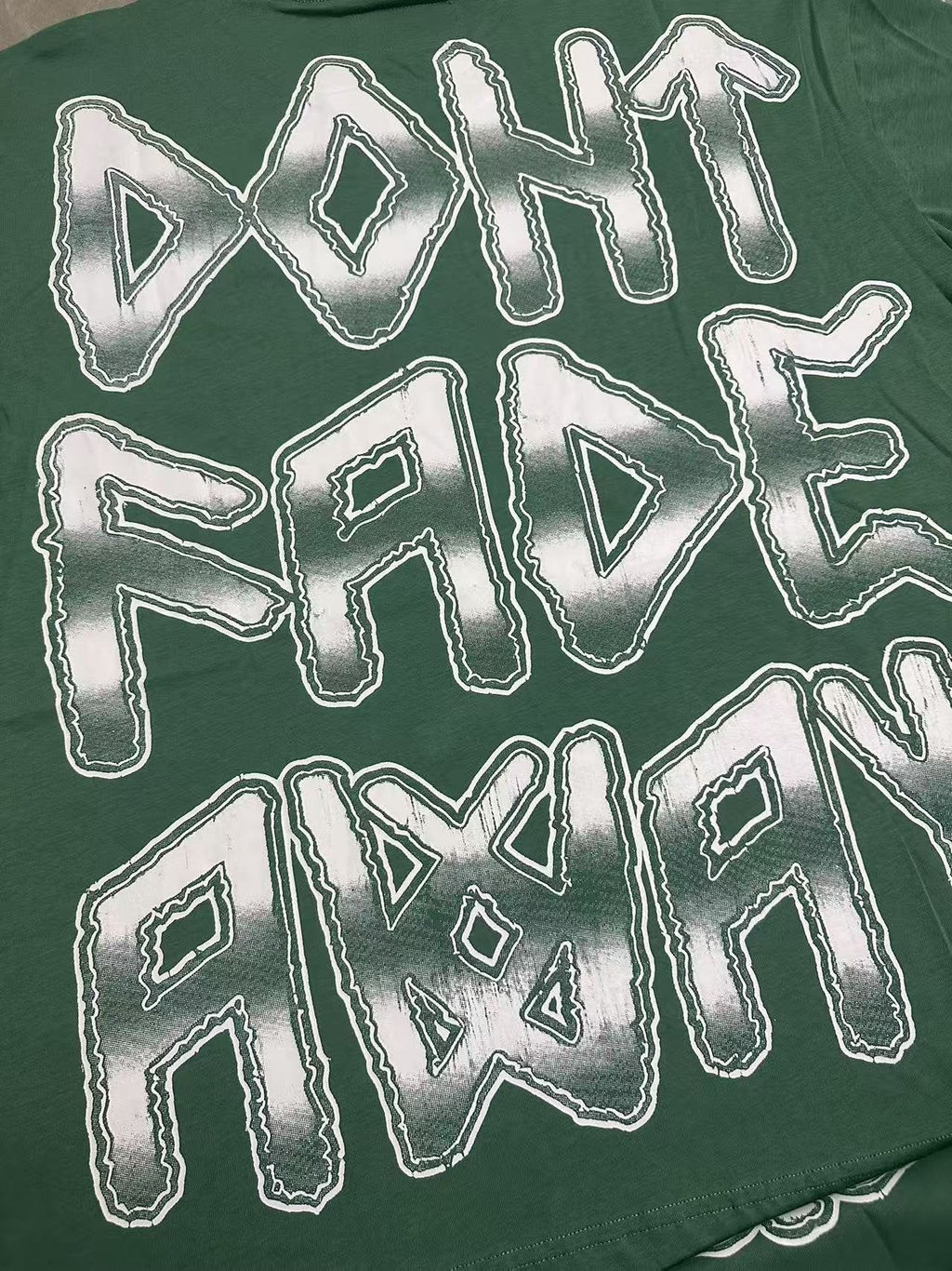 Godspeed Don’t Fade Away Graphic T-Shirt — detail