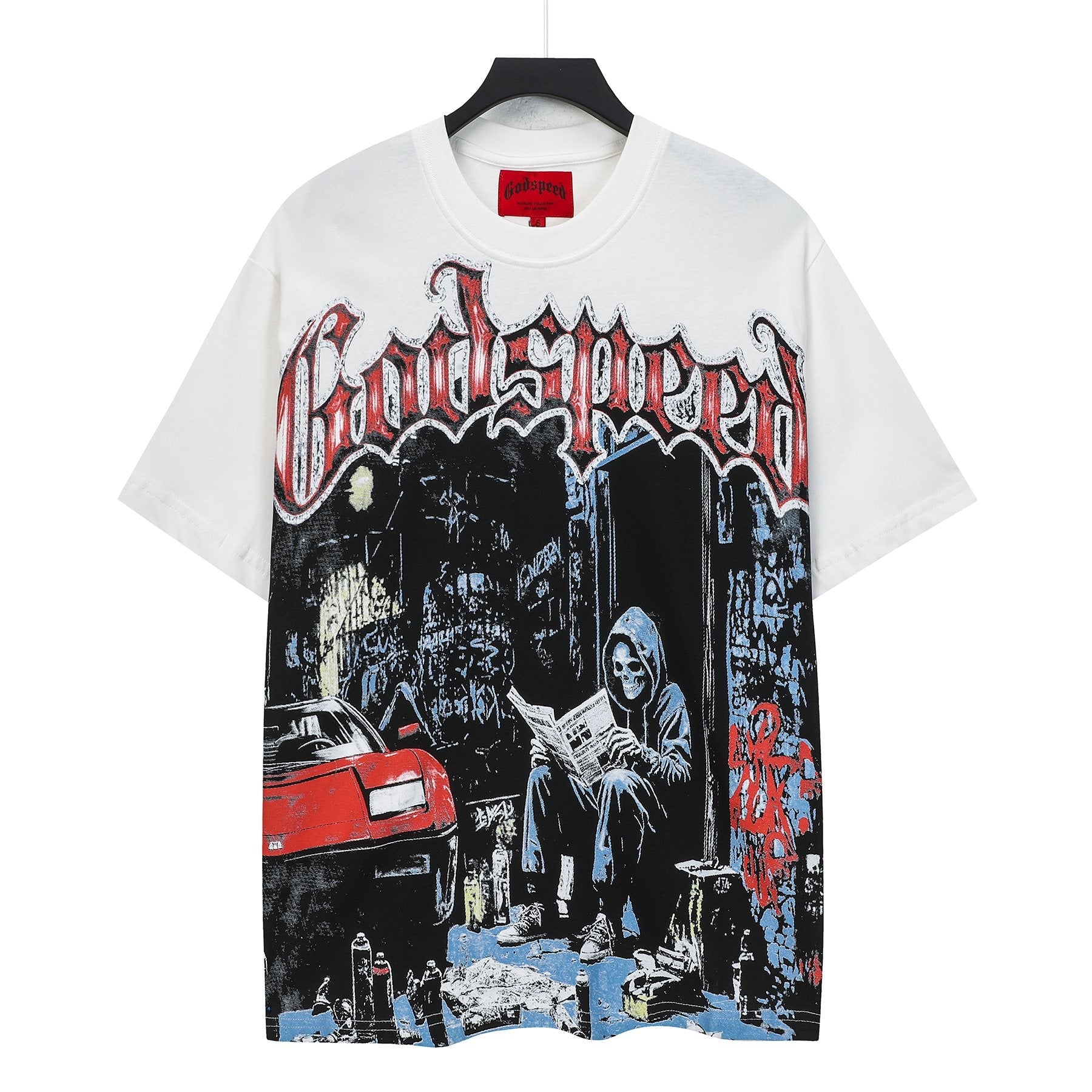 Godspeed Reaper Car Graphic T-Shirt — hero
