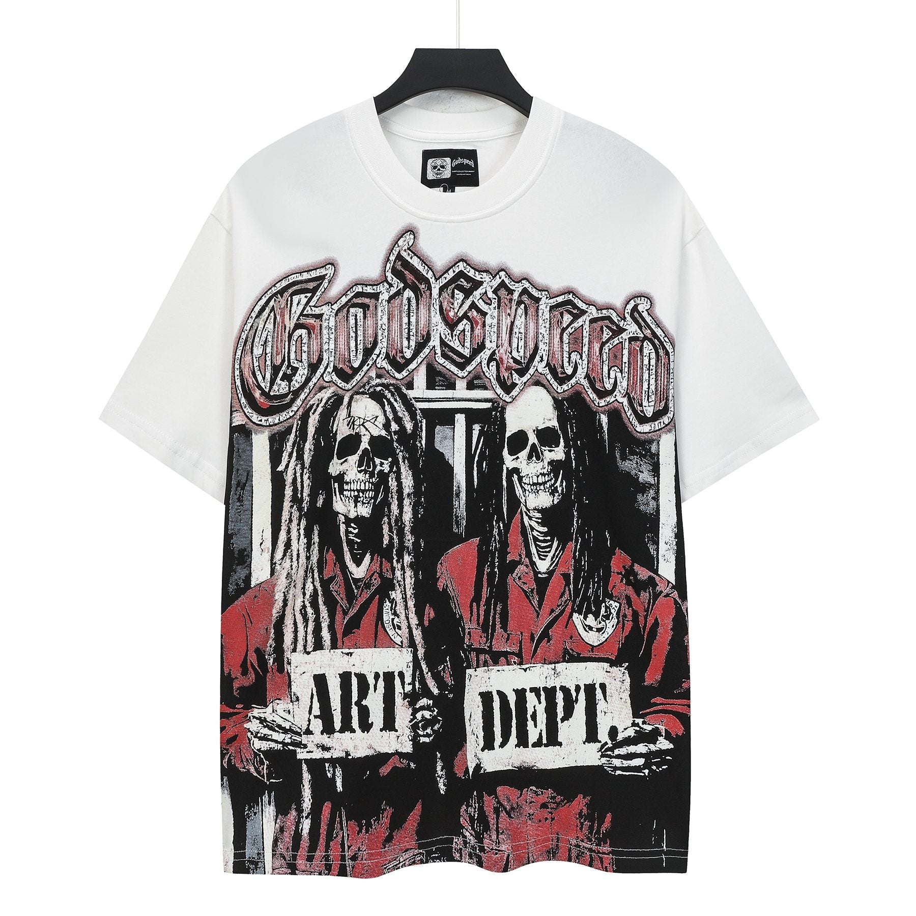 Godspeed Art Dept Skull Graphic T-Shirt — hero