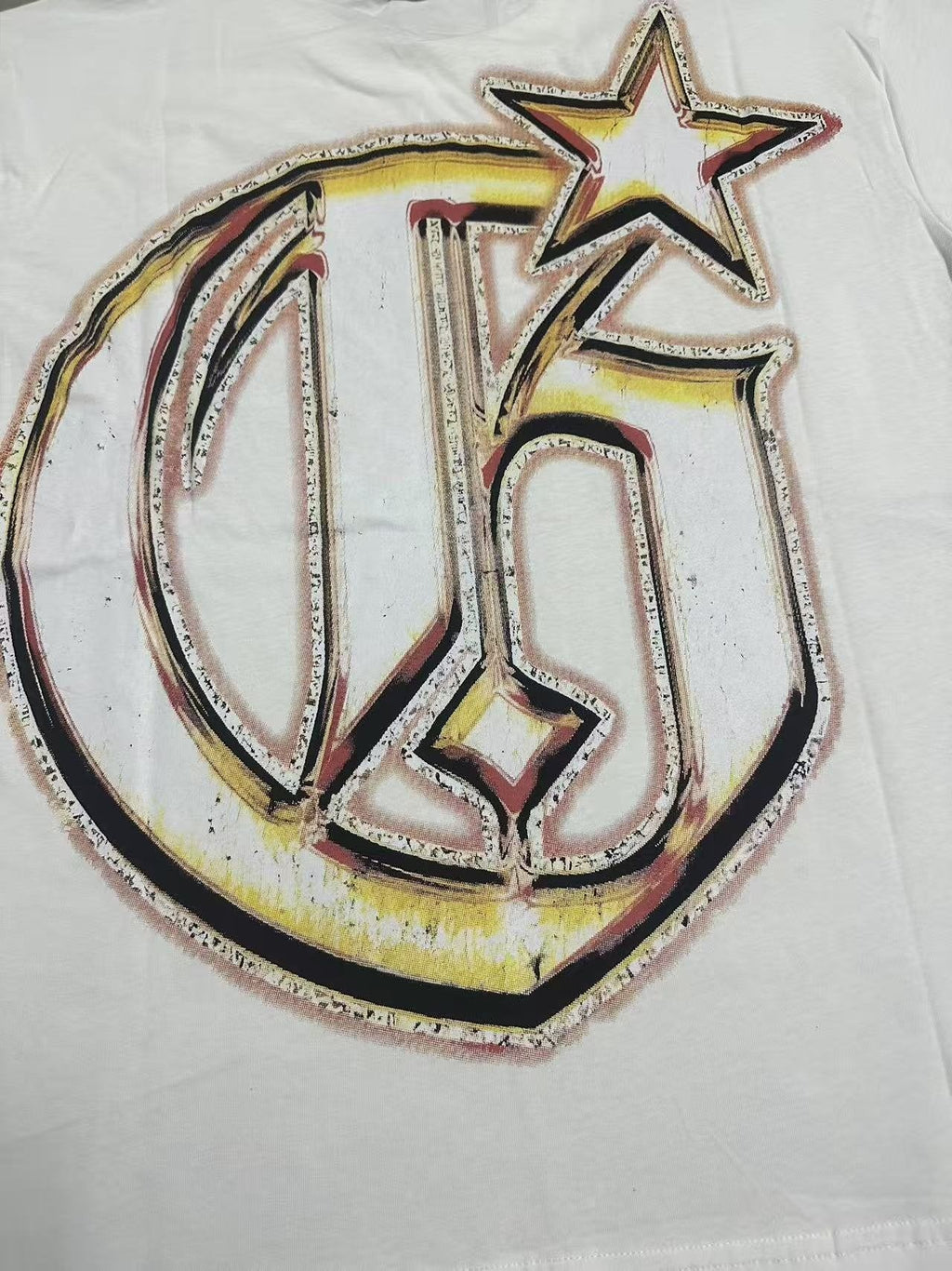 Godspeed Art Dept Skull Graphic T-Shirt — detail