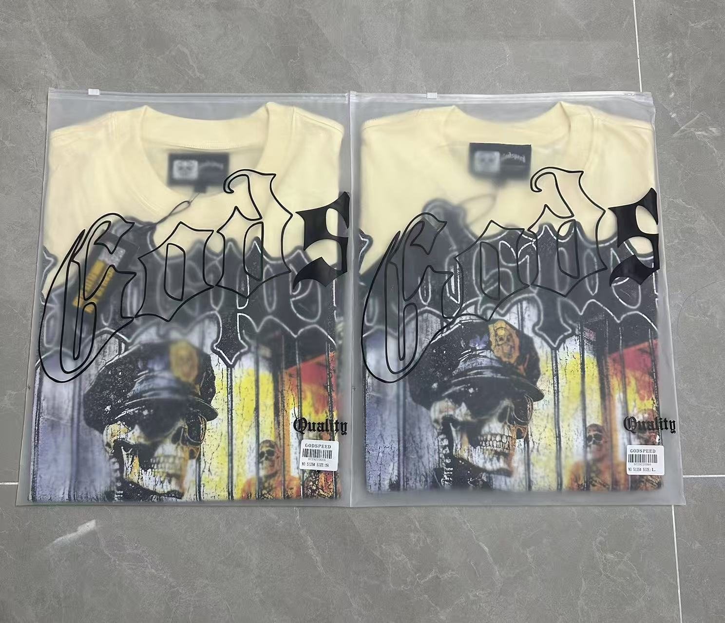 Godspeed Skeleton Graphic T-Shirt — context