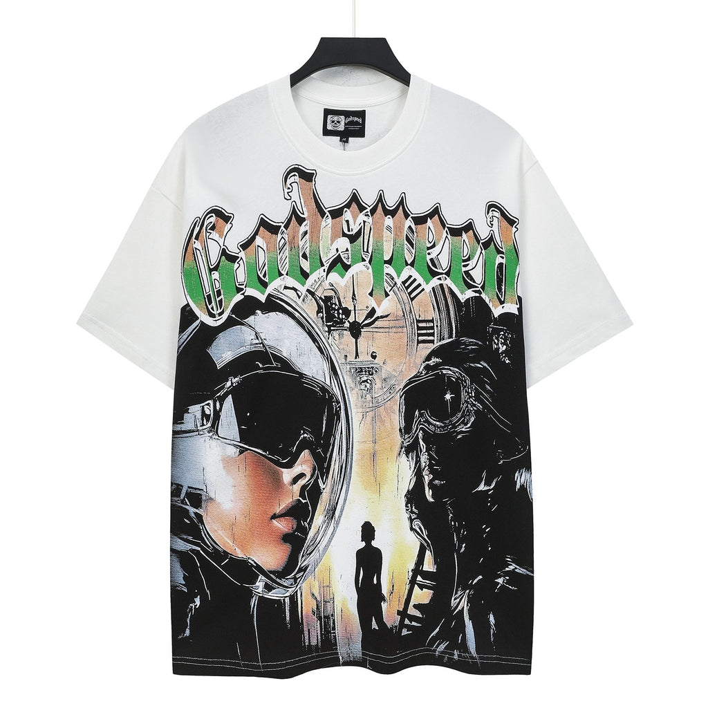 Godspeed Fortis Fortuna Graphic T-Shirt — hero