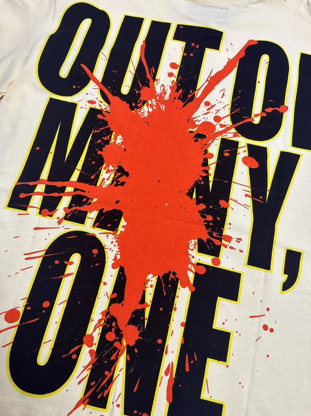 Godspeed Out of Many One Car Graphic T-Shirt — detail