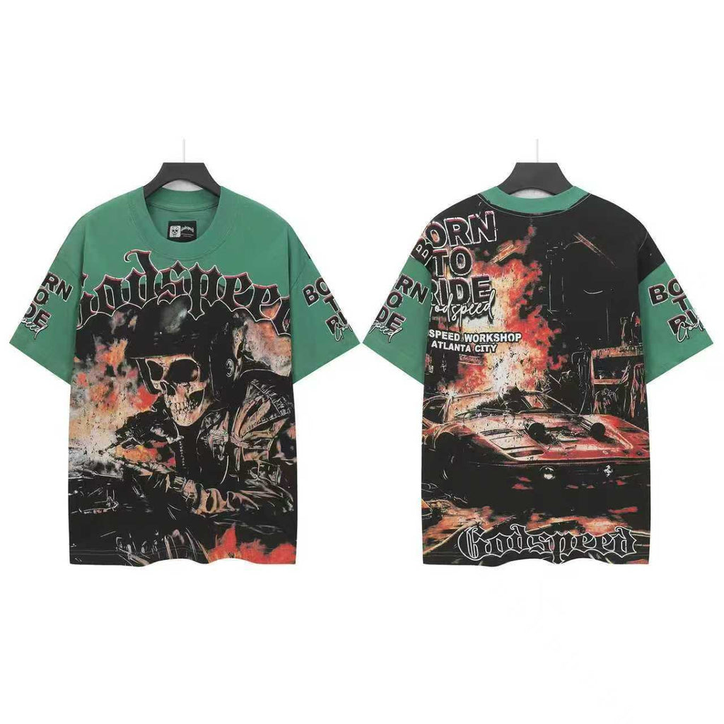 Godspeed Born to Ride Graphic T-Shirt — hero