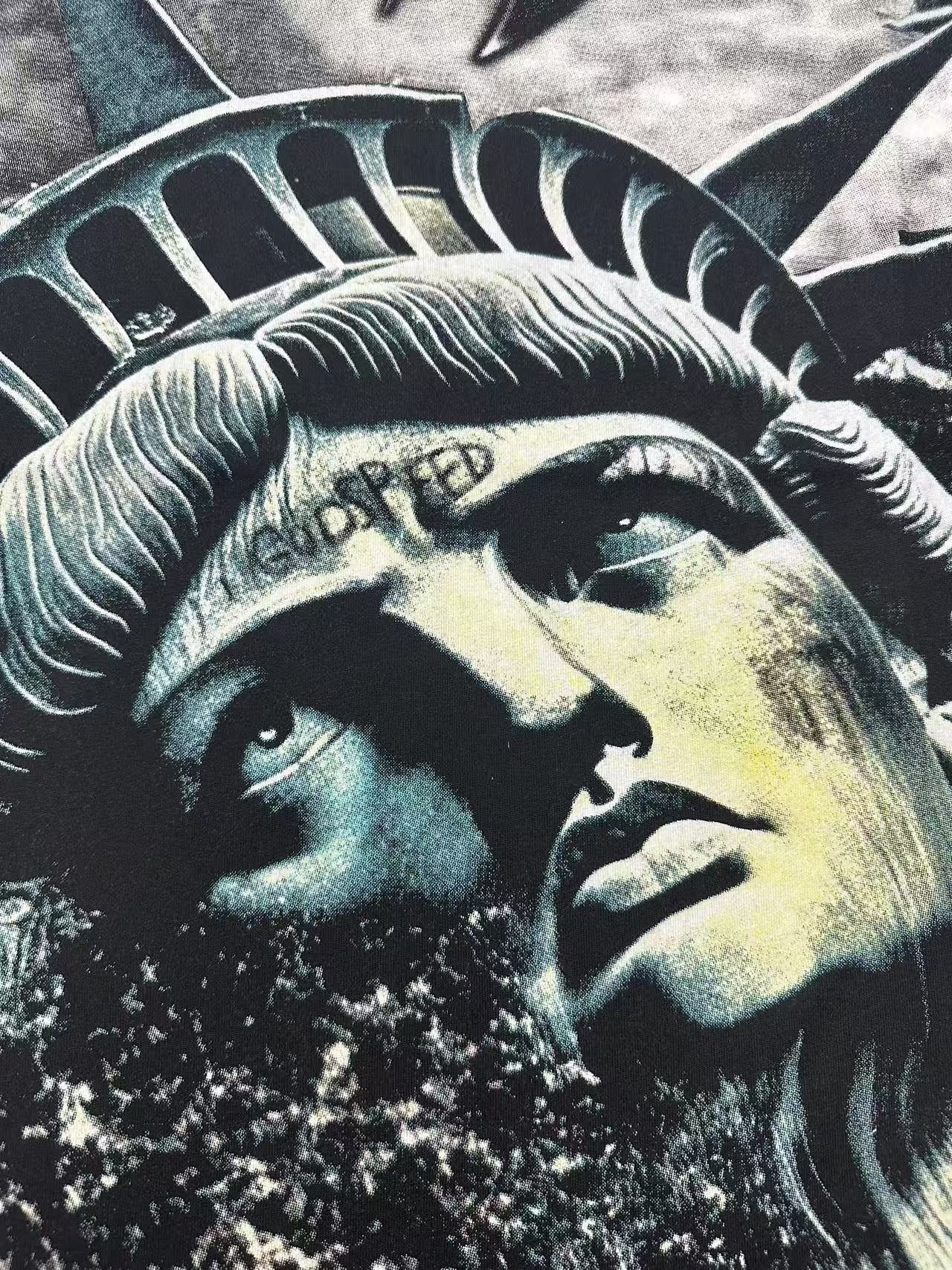 Godspeed Statue Graphic T-Shirt — detail