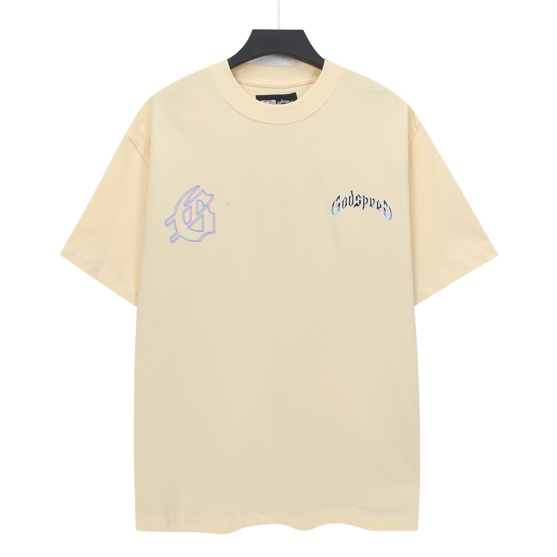 Godspeed Skull Volcano Graphic T-Shirt — front