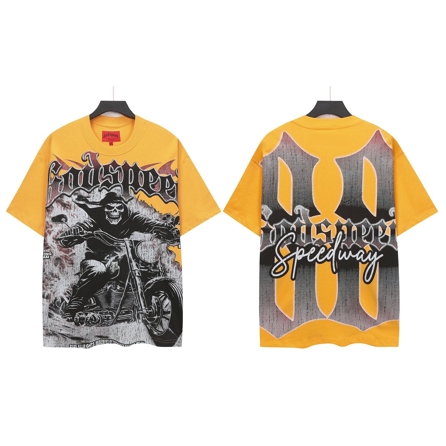 Godspeed Motorcycle Graphic T-Shirt — hero