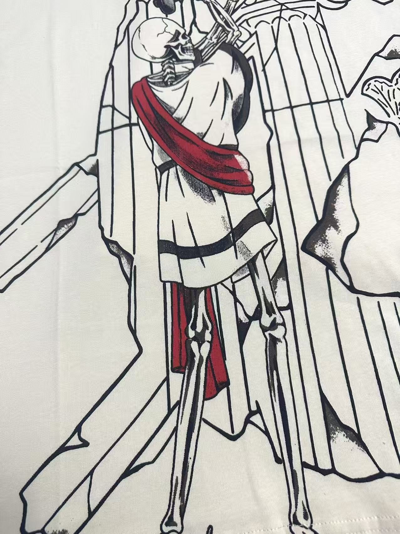Godspeed Line-Art Graphic T-Shirt — detail