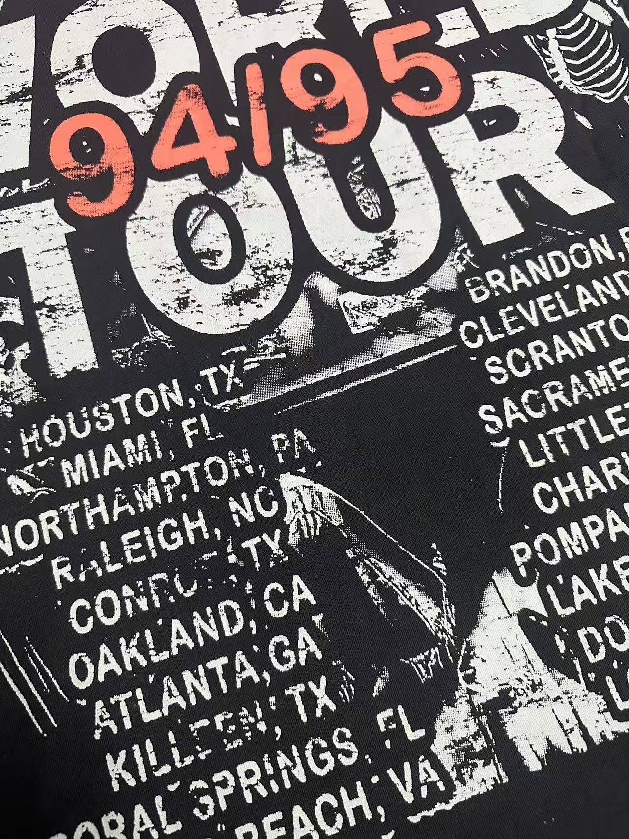 Godspeed World Tour 94/95 Graphic T-Shirt — detail