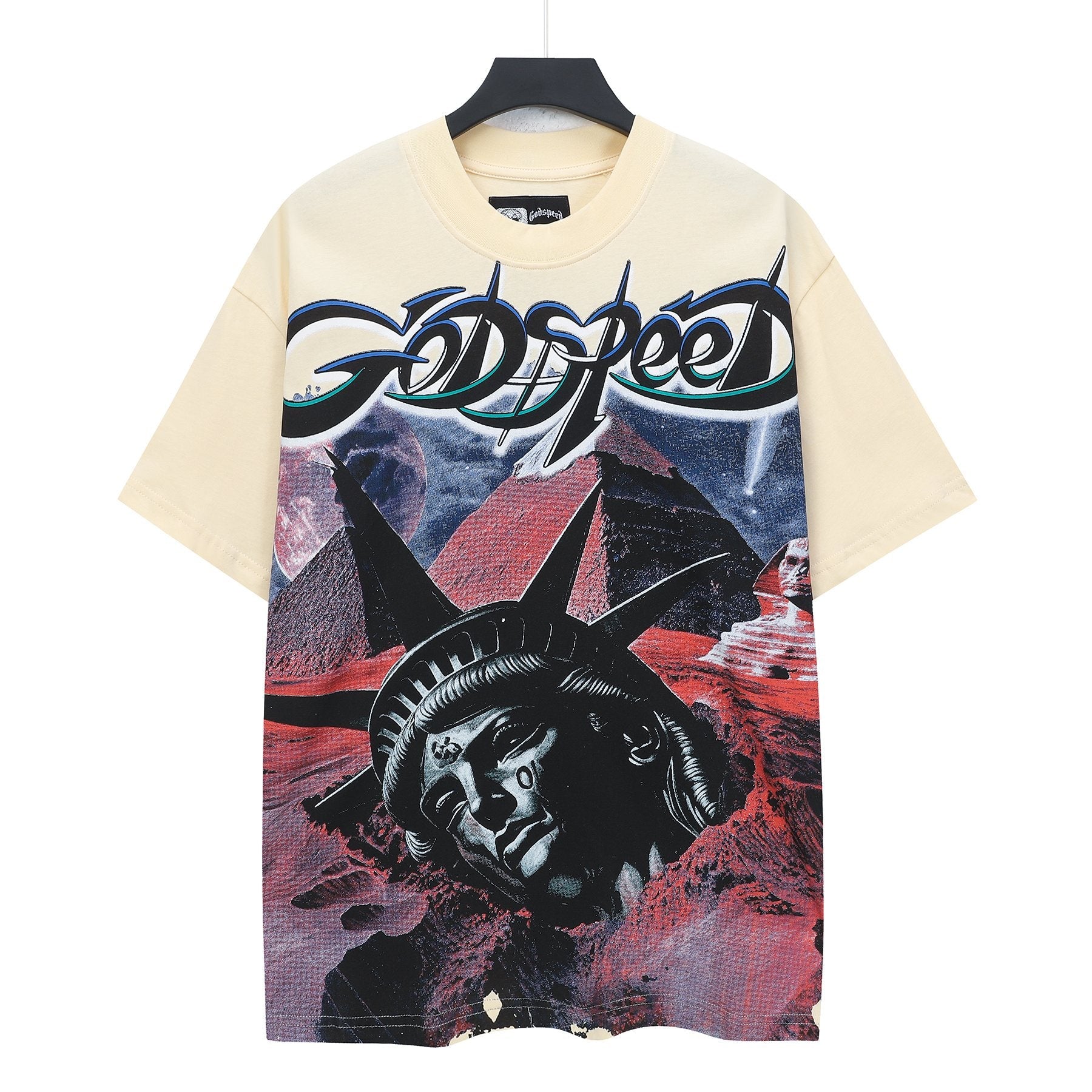 Godspeed Out of Many One Graphic T-Shirt — front