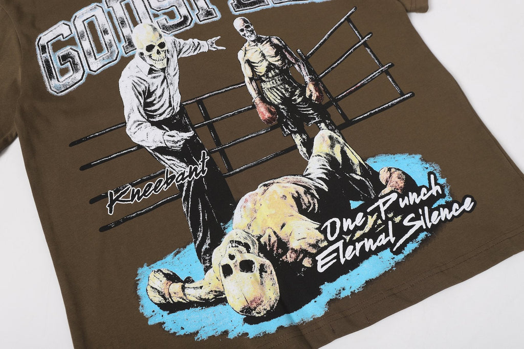 Godspeed Boxing Graphic T-Shirt — detail