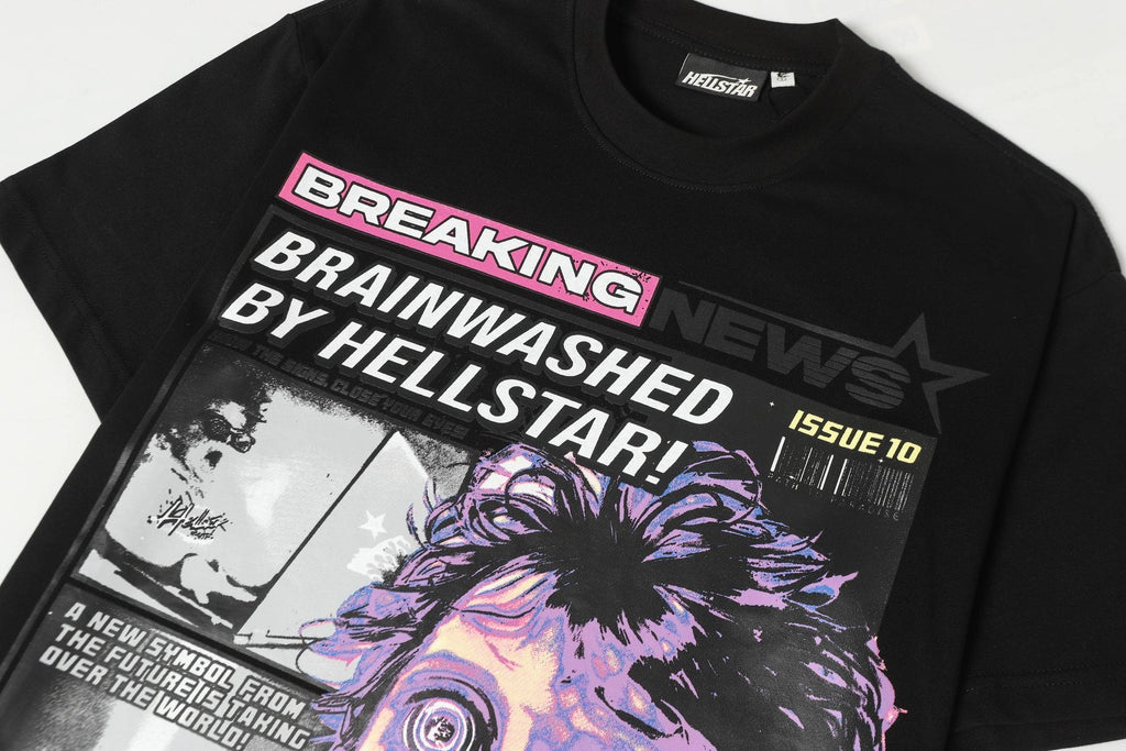 Hellstar Brainwashed Graphic T-Shirt — detail