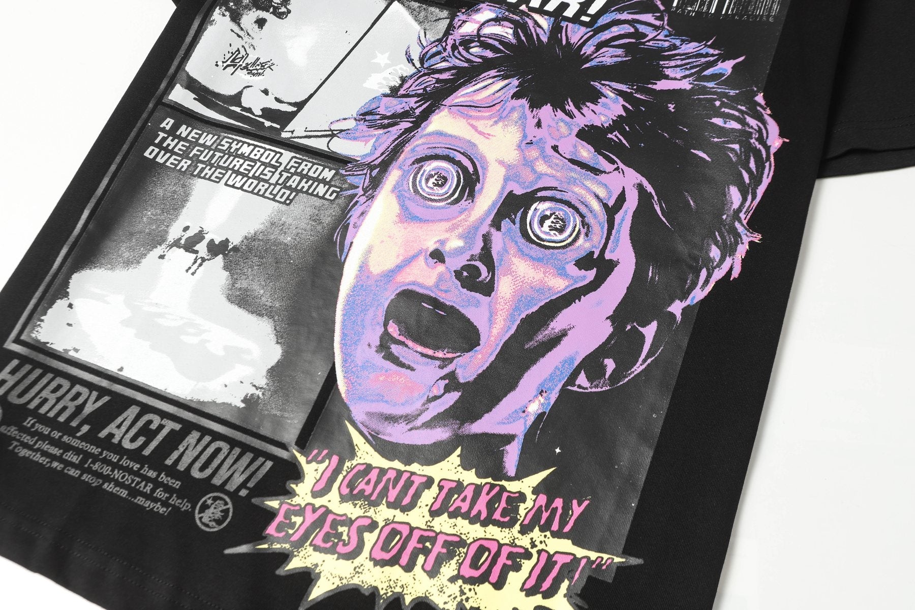 Hellstar Brainwashed Graphic T-Shirt — detail