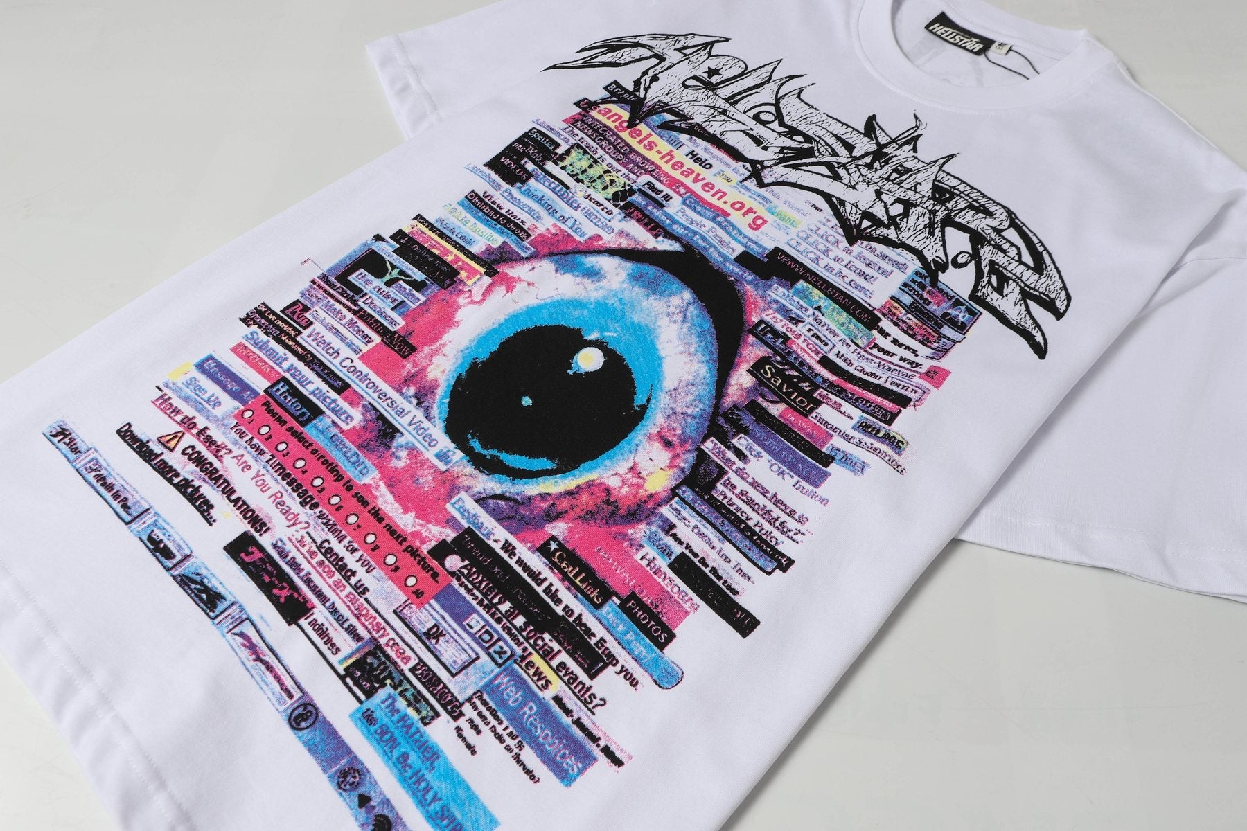 Hellstar Angels Heaven Graphic T-Shirt — detail