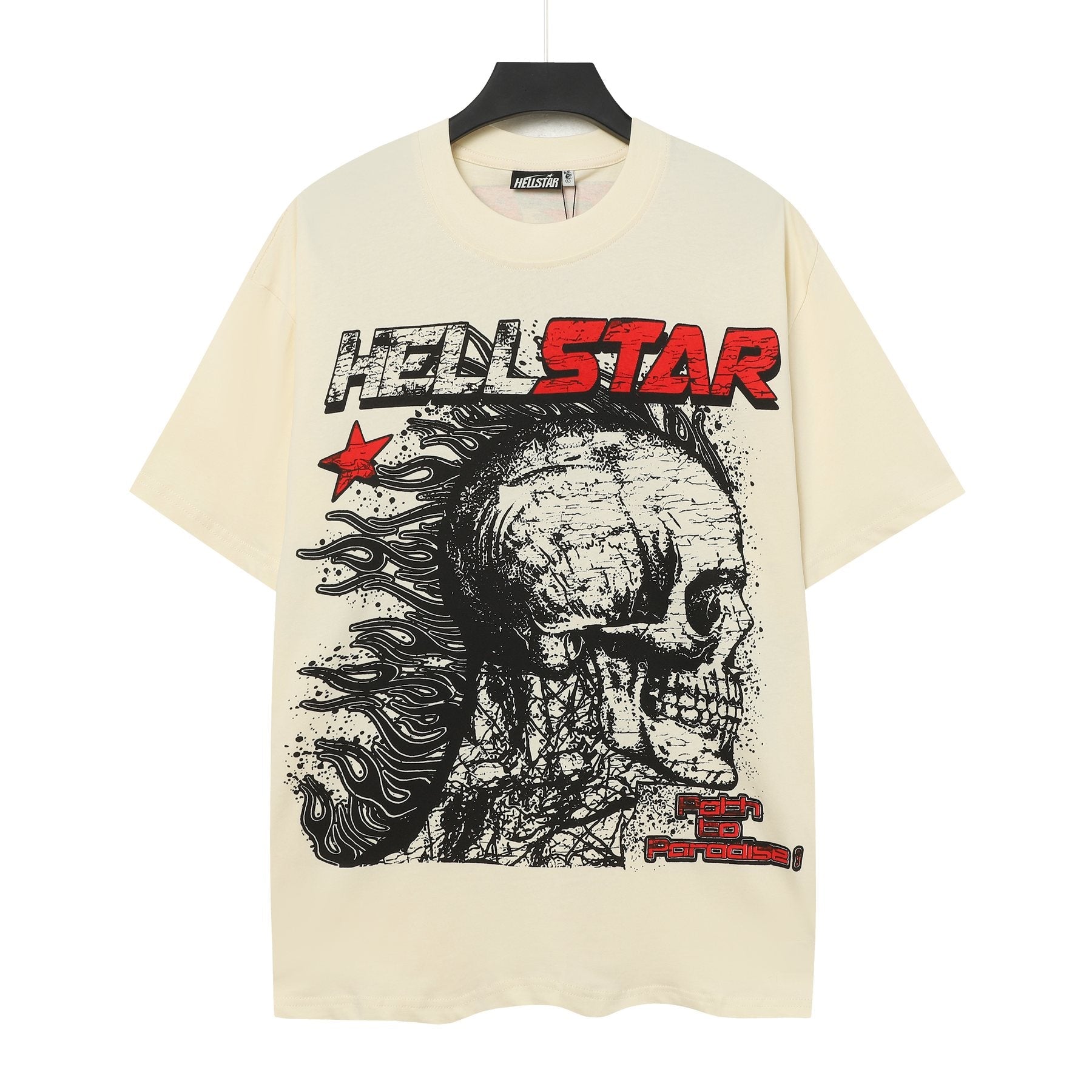 Hellstar Skull City-List Graphic T-Shirt — front