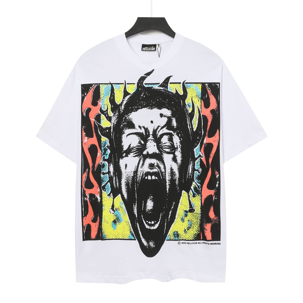Hellstar Screaming Face Graphic T-Shirt — hero