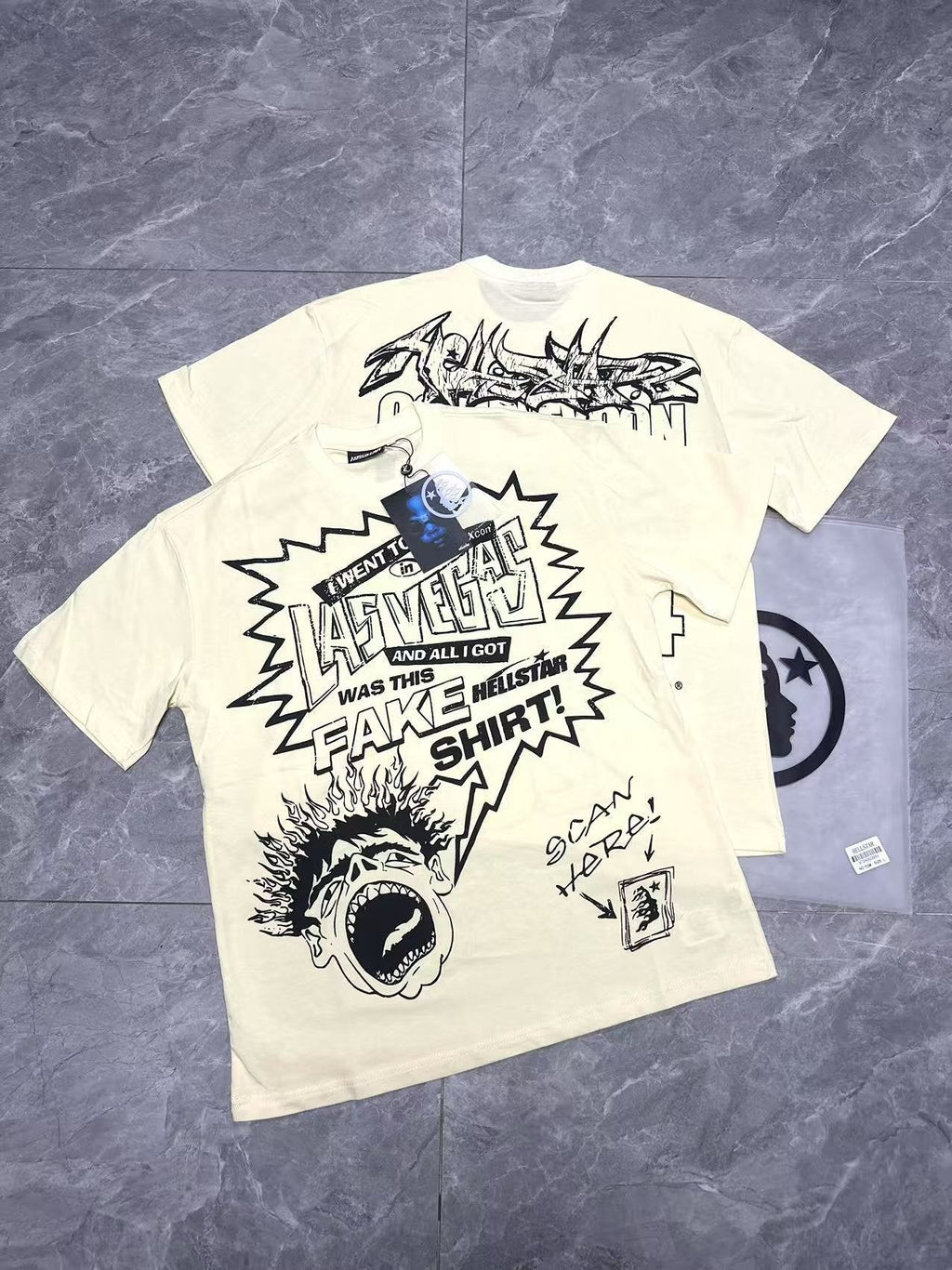 Hellstar ComplexCon Las Vegas Graphic T-Shirt — context