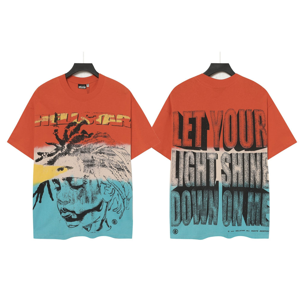 Hellstar Lion Graphic Gradient T-Shirt — hero