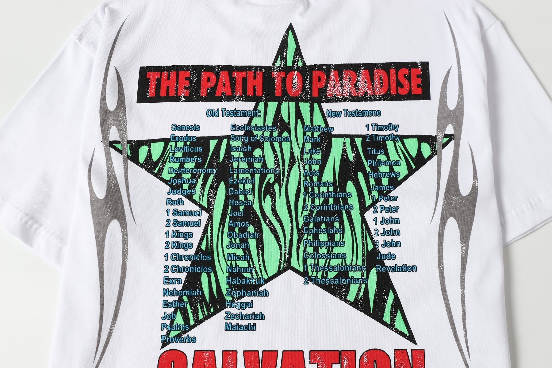 Hellstar Path to Paradise Star Graphic T-Shirt — detail
