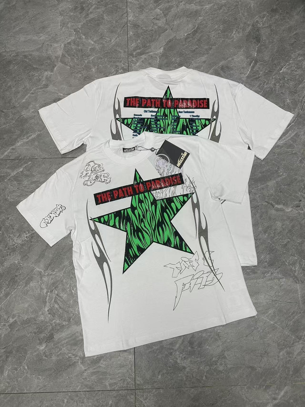 Hellstar Path to Paradise Star Graphic T-Shirt — context