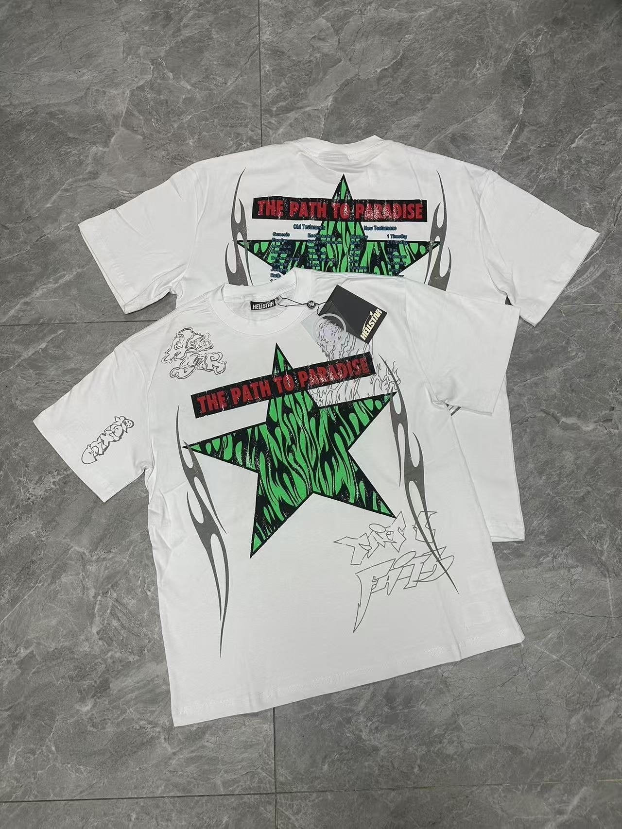 Hellstar Path to Paradise Star Graphic T-Shirt — context