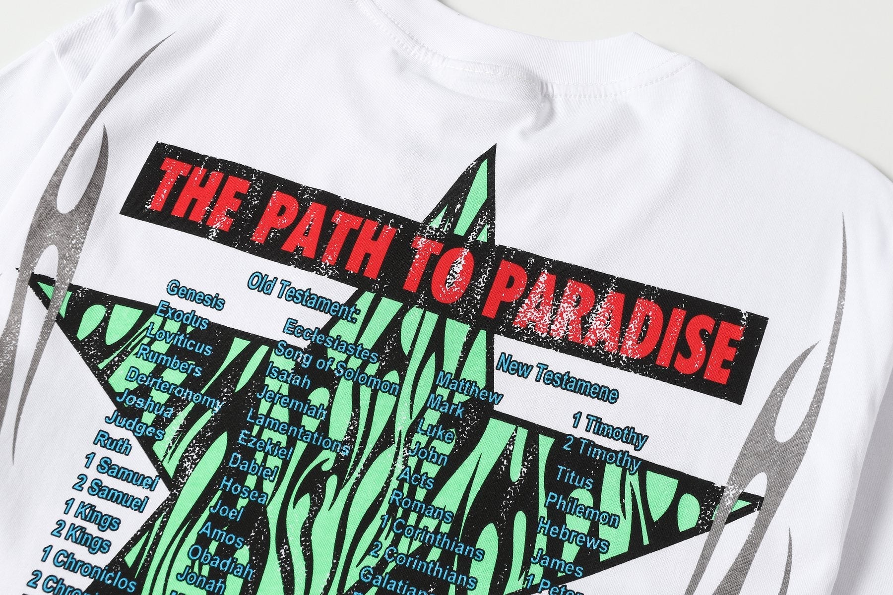 Hellstar Path to Paradise Star Graphic T-Shirt — detail