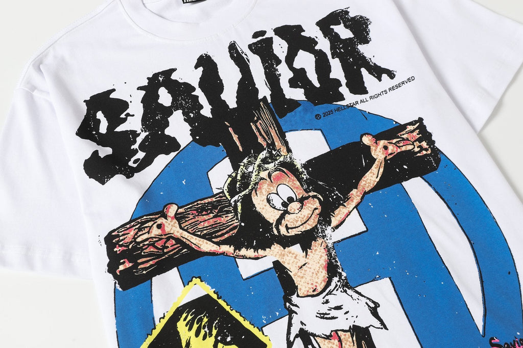 Hellstar Savior Graphic Short-Sleeve T-Shirt — detail