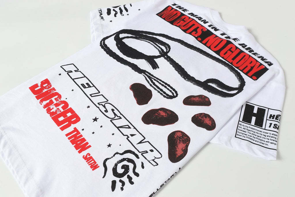 Hellstar Kill Your Goliath Graphic T-Shirt — detail