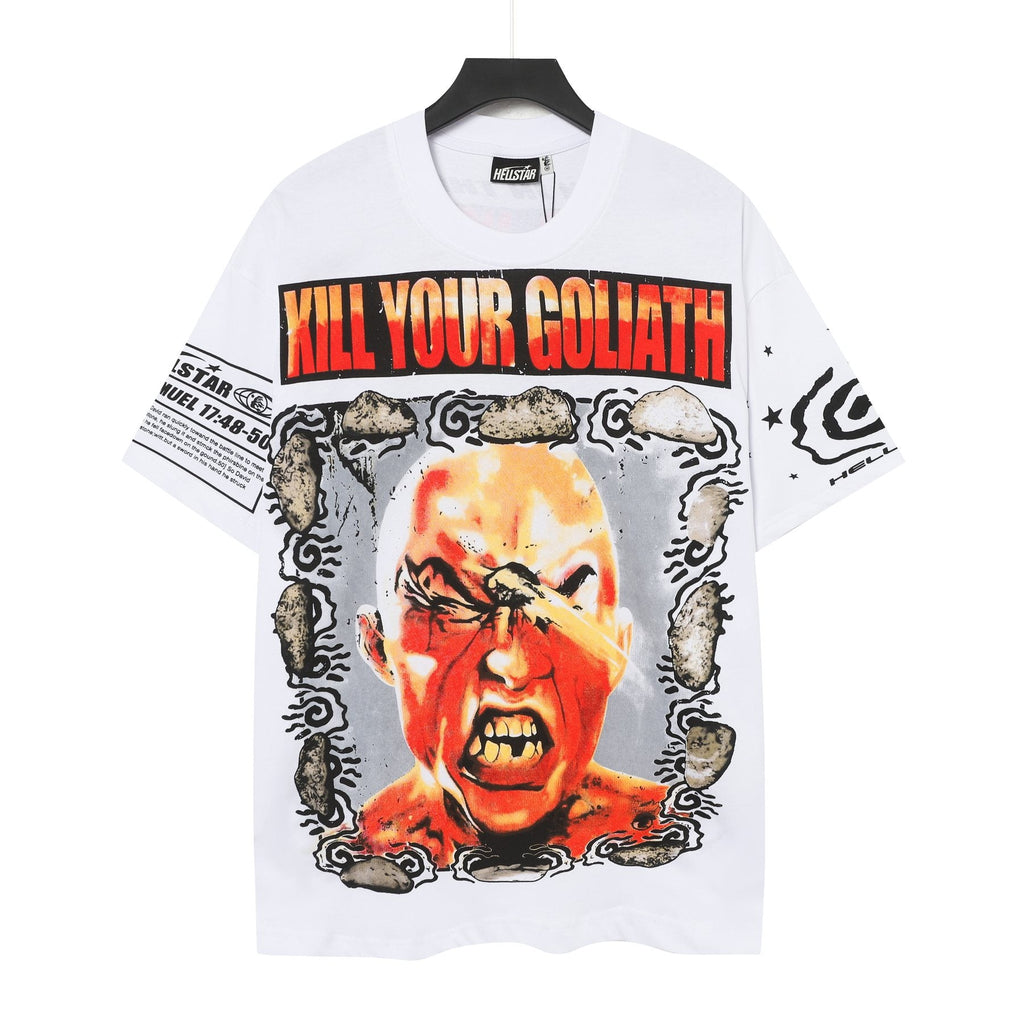 Hellstar Kill Your Goliath Graphic T-Shirt — front