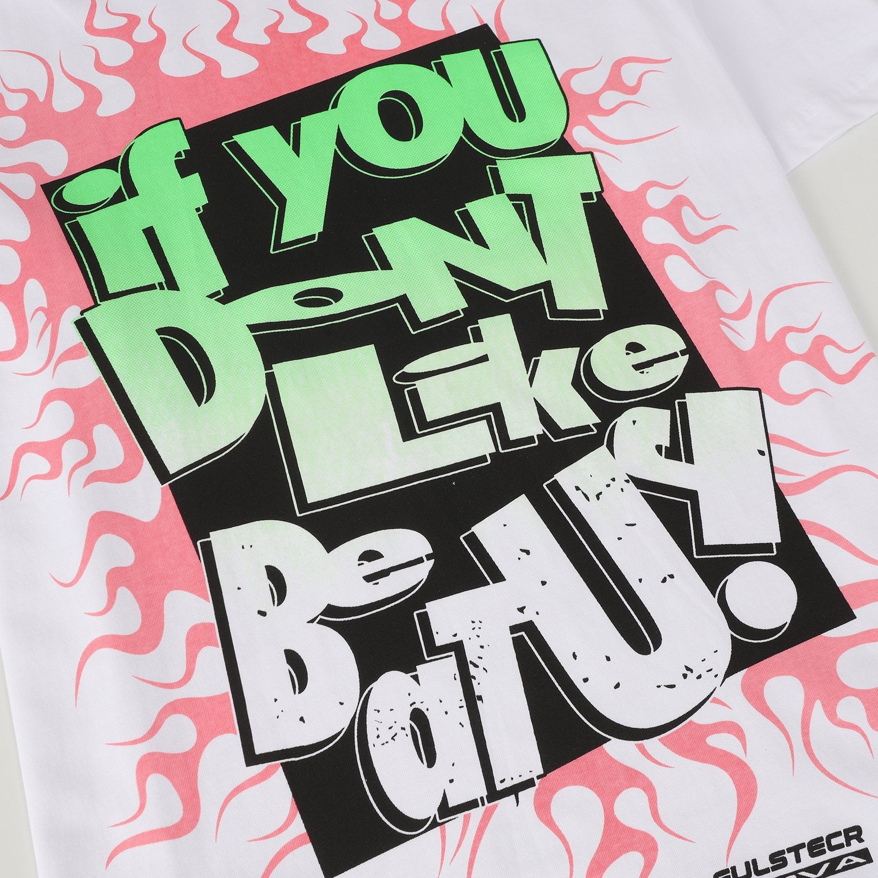 Hellstar Sports-Inspired Front & Back Graphic T-Shirt — detail