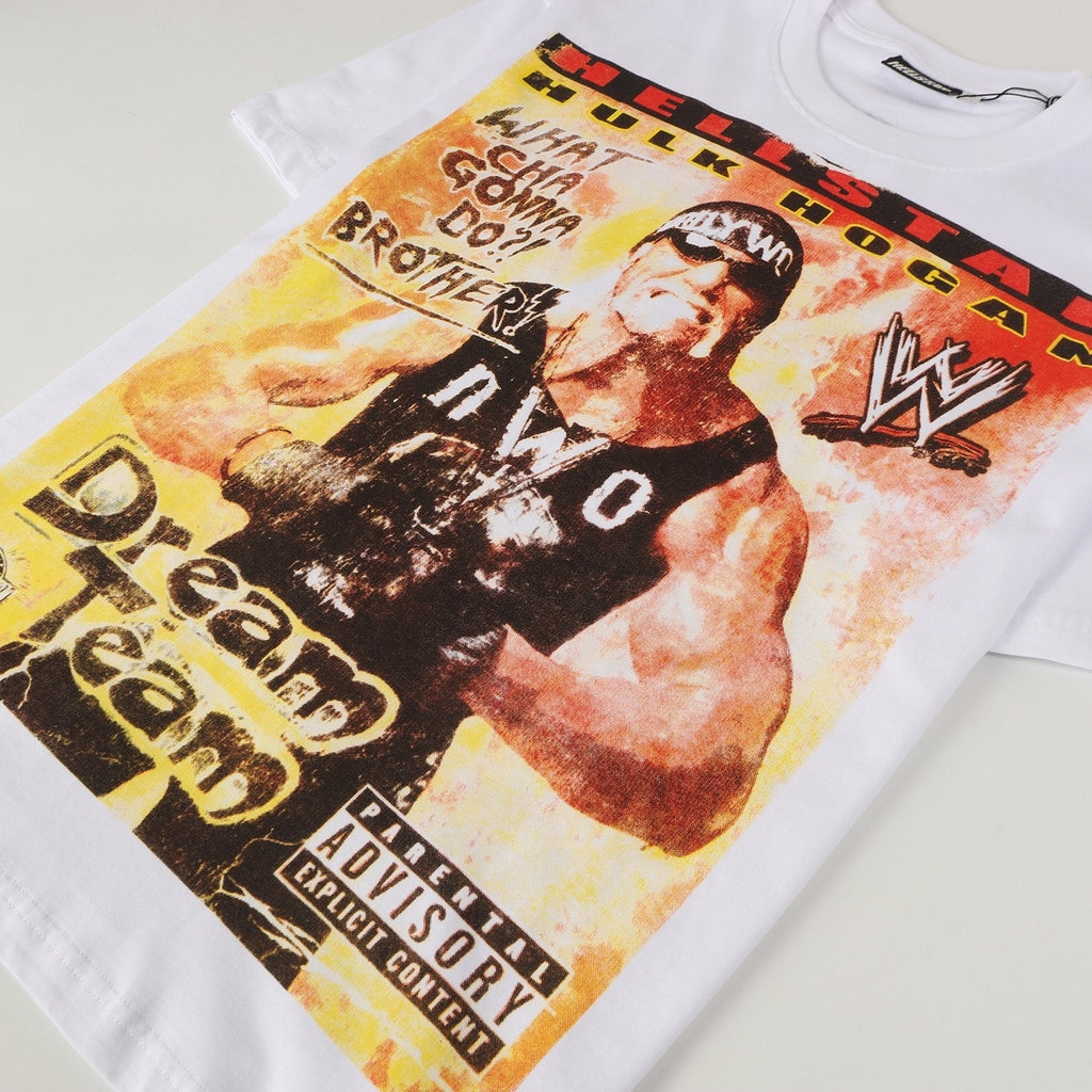 Hellstar Hollywood Hogan nWo Short-Sleeve Graphic T-Shirt — front