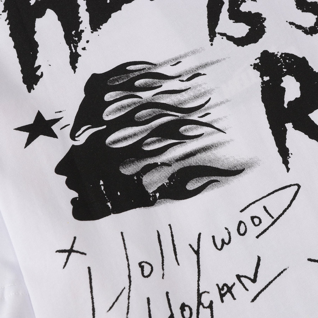 Hellstar Hollywood Hogan nWo Short-Sleeve Graphic T-Shirt — detail