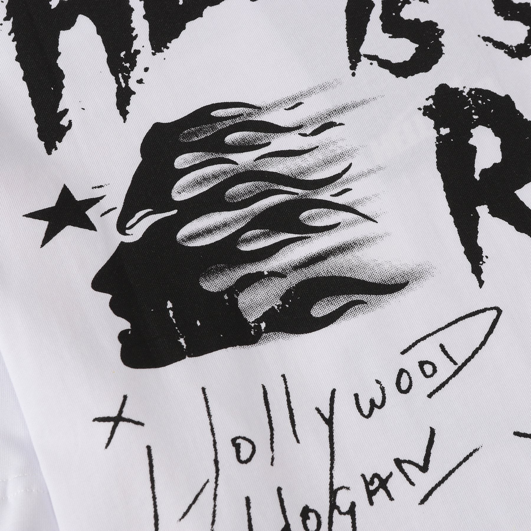 Hellstar Hollywood Hogan nWo Short-Sleeve Graphic T-Shirt — detail