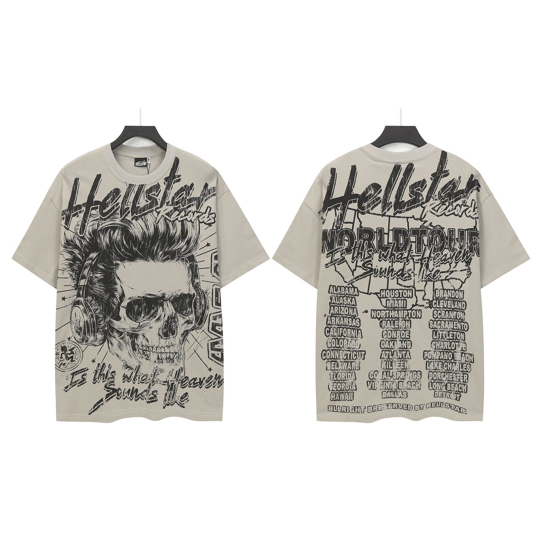 Hellstar Skull World Tour Graphic T-Shirt — hero