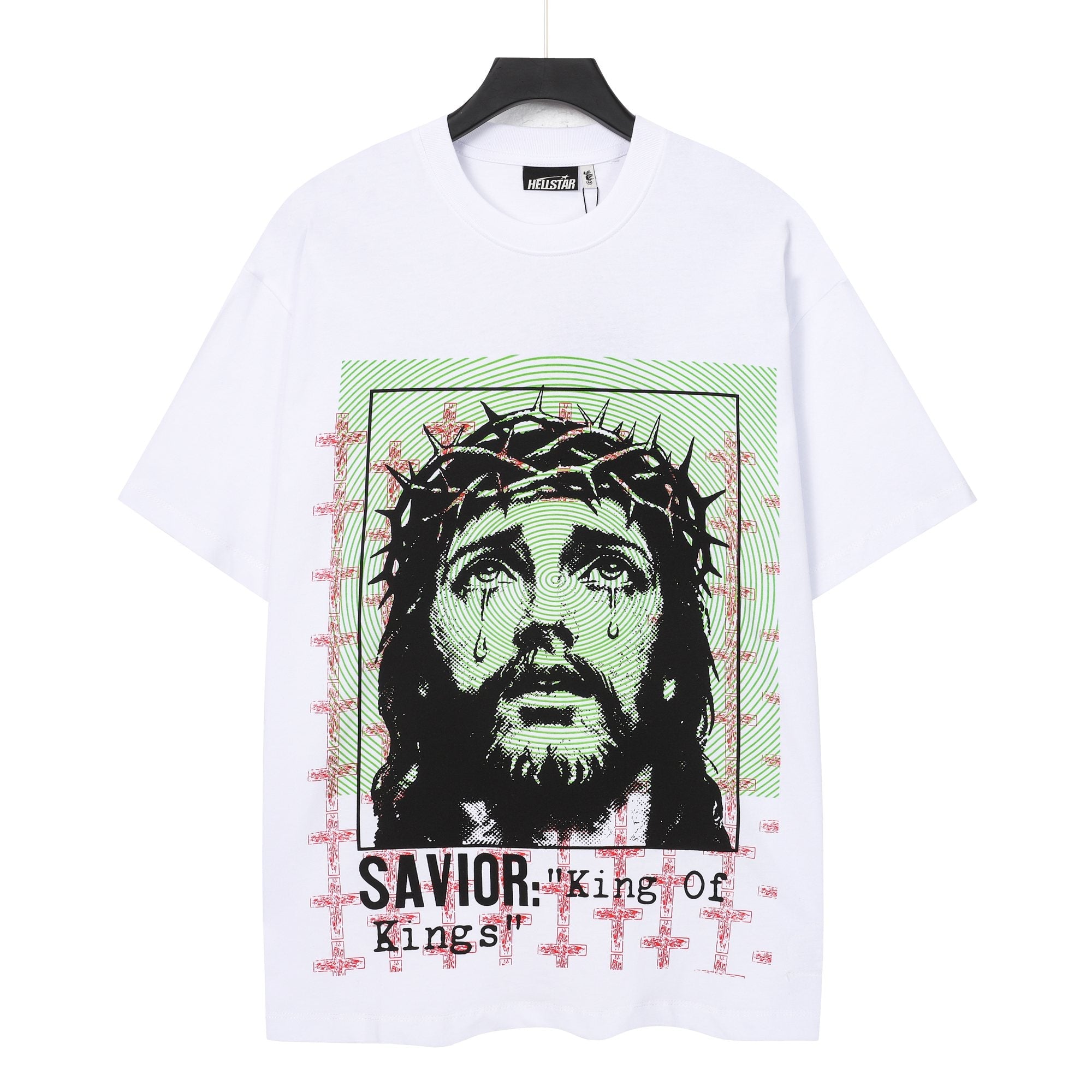 Hellstar Savior King of Kings Graphic T-Shirt — hero