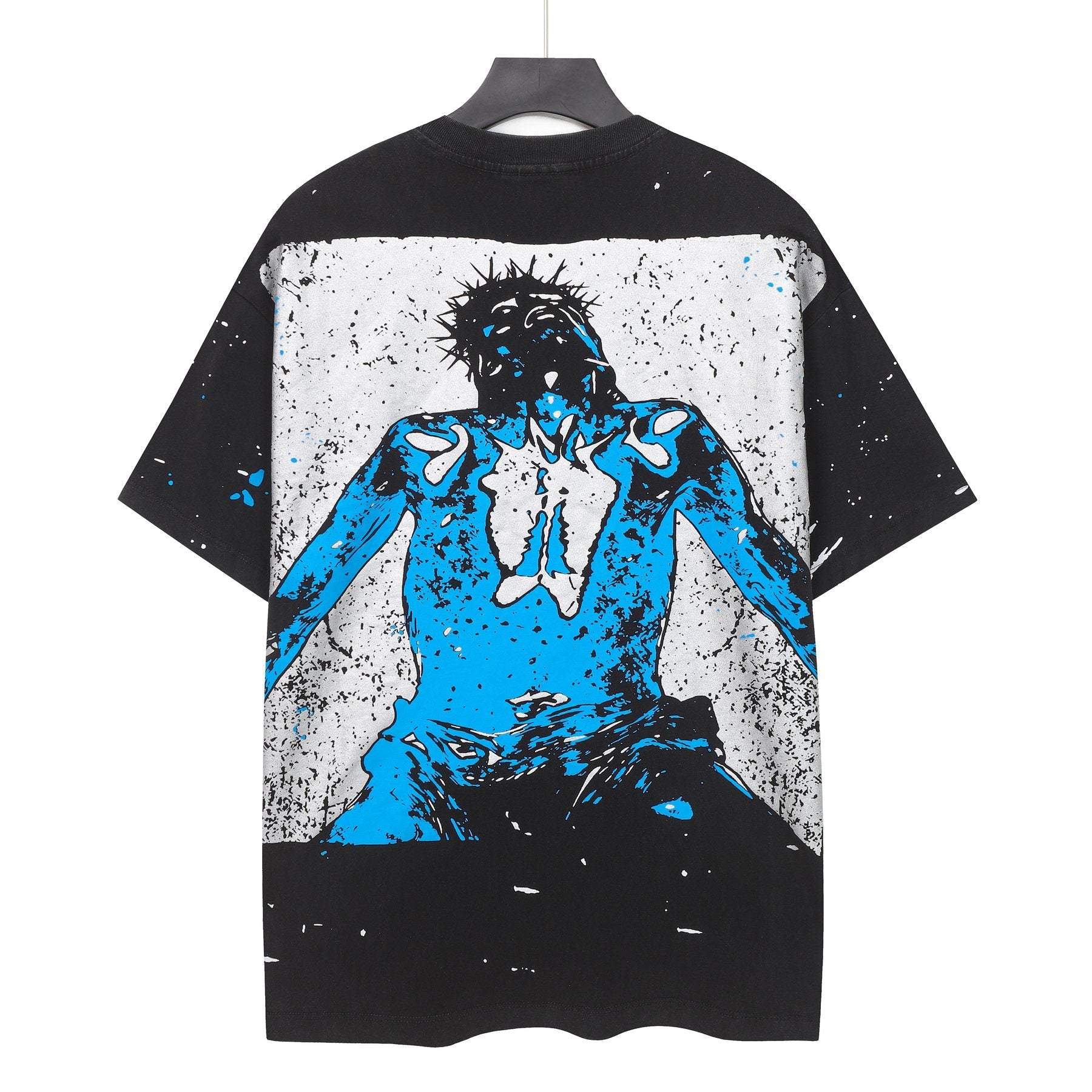 Hellstar Mercy Paint Splatter Graphic T-Shirt — back