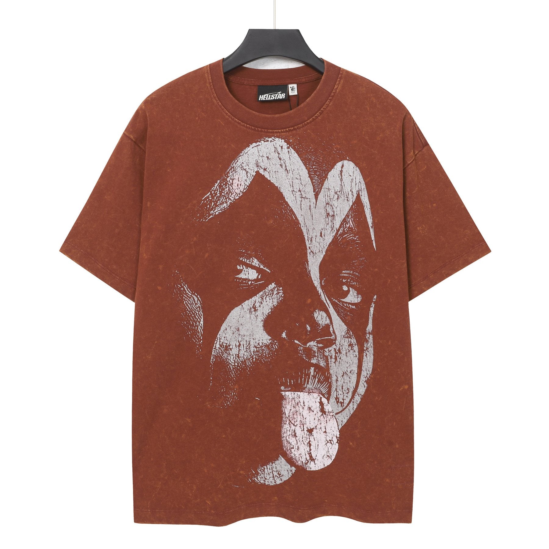 Hellstar Distressed Graphic T-Shirt — front