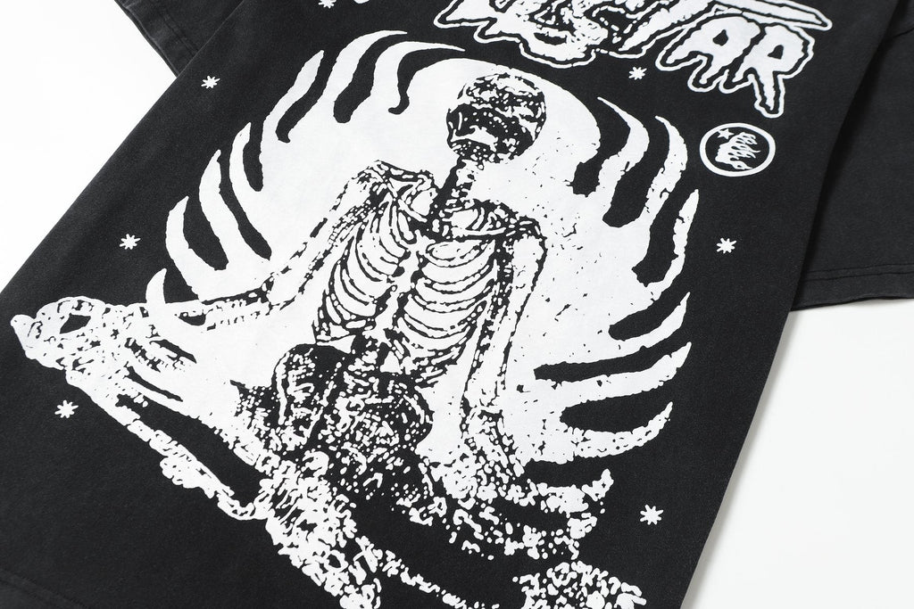 Hellstar Skeleton Graphic T-Shirt — detail