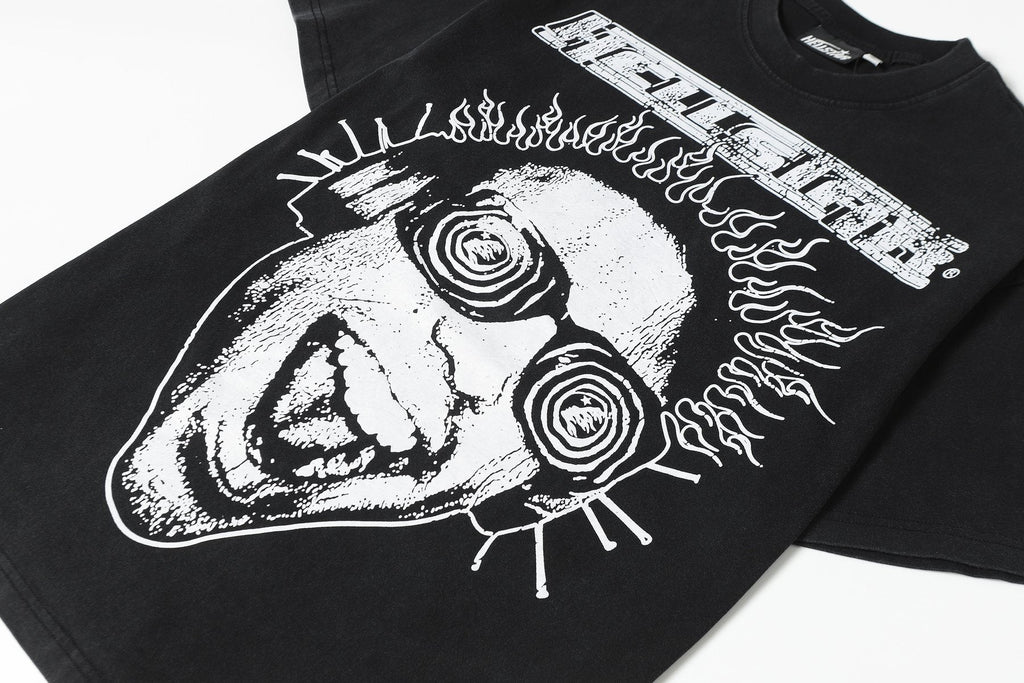 Hellstar Distressed Graphic T-Shirt — detail
