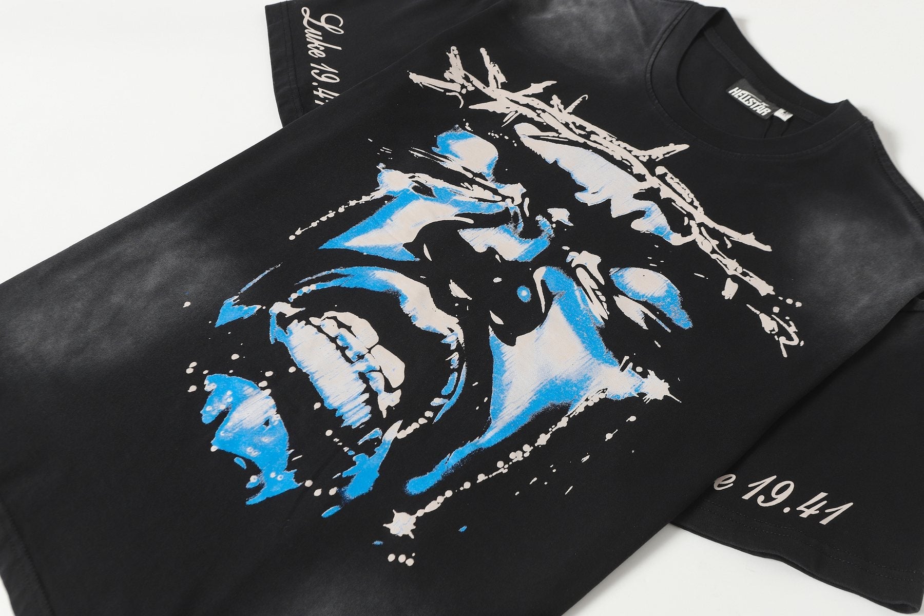 Hellstar Front, Back & Sleeve Graphic T-Shirt — detail